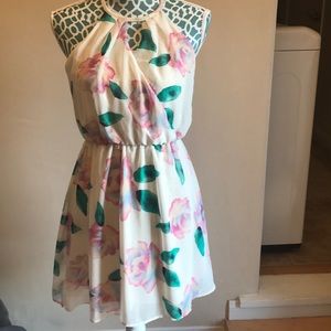 Sienna Sky Floral Sun Dress NWOT